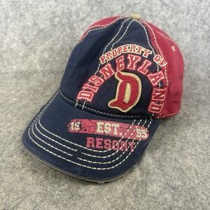 Property Of Disneyland Resort Baseball Cap Distressed Hat Resort Est. 1955 Blue
